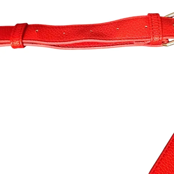 Marc New York Red Crossbody Bag with Gold Details - Picture 3 of 9